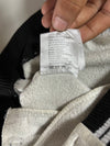 Stussy Grey & Black Varsity Jacket Embroidered (S)