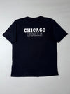 NBA Chicago Bulls Black Tee Bull Head Logo Graphic (XL)