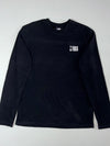 NBA Black Embroidered Logo Long Sleeve T-Shirt (L)