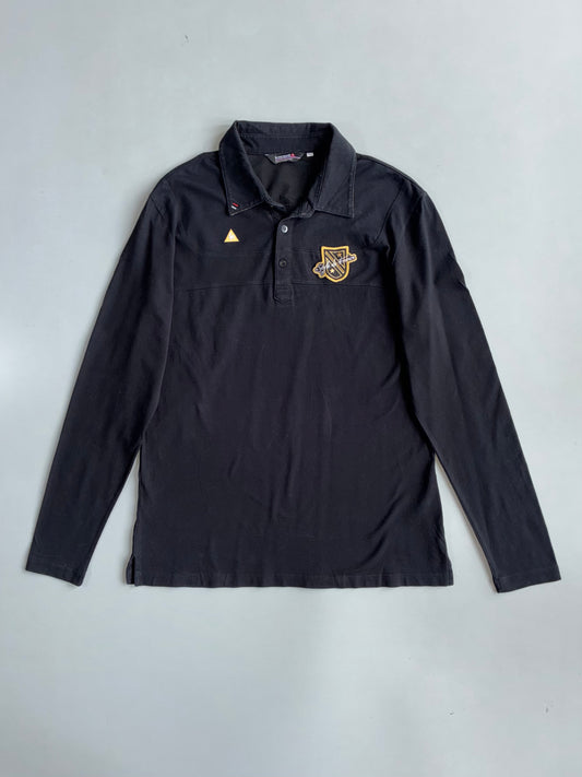 Le Coq Sportif | Long Sleeve Polo Black | (M)