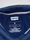 Levi’s Navy Blue Polo Shirt – Classic Logo, (L)