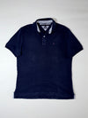 Tommy Hilfiger Navy Polo Shirt – Classic Fit, (2XL)