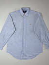 Polo Ralph Lauren Yarmouth Light Blue Oxford Shirt – 100% Cotton (2XL)