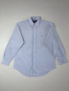 Polo Ralph Lauren Yarmouth Light Blue Oxford Shirt – 100% Cotton (2XL)