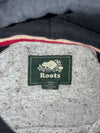 Roots | Plaid Beaver Hoodie Black/Grey | (S/M)