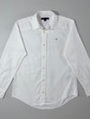 Tommy Hilfiger White Full Sleeve Button-Up Shirt (S/M)