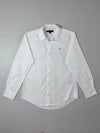 Tommy Hilfiger White Full Sleeve Button-Up Shirt (S/M)