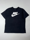 Nike Swoosh Faded Black T-Shirt (L)