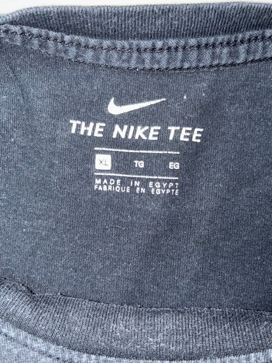 Nike Swoosh Faded Black T-Shirt (L)