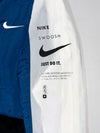 Nike Swoosh Colorblock Hooded Windbreaker – Navy/White/Black (XL)