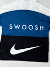 Nike Swoosh Colorblock Hooded Windbreaker – Navy/White/Black (XL)