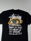 Stussy International Posse Eye Graphic Black T-Shirt (L)