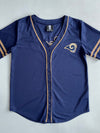NFL | Los Angeles Rams Baseball Jersey Navy | (M)