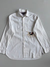 Tommy Hilfiger White Crest Logo Shirt (XL)
