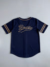 NFL | Los Angeles Rams Baseball Jersey Navy | (M)