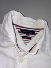 Tommy Hilfiger White Crest Logo Shirt (XL)