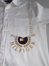Tommy Hilfiger White Crest Logo Shirt (XL)
