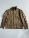 Flying Eagle | Suede Harrington Jacket Brown | (M)