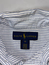 Ralph Lauren Blue & White Striped Oxford Button-Down Shirt (XS)