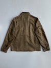 Flying Eagle | Suede Harrington Jacket Brown | (M)