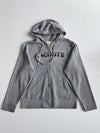 Lacoste Sport Grey Zip-Up Hoodie (XL)