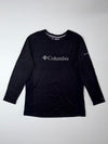 Columbia Omni-Wick Black Performance Long Sleeve Logo T-Shirt (XL)