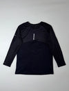 Columbia Omni-Wick Black Performance Long Sleeve Logo T-Shirt (XL)