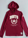 Roots | Athletics Hooded Longsleeve Tee Maroon | (M)