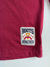 Roots | Athletics Hooded Longsleeve Tee Maroon | (M)