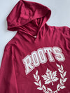 Roots | Athletics Hooded Longsleeve Tee Maroon | (M)