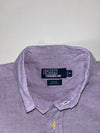 Polo Ralph Lauren Blake Purple Oxford Short Sleeve Button-Down Shirt (L)