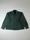 Polo Ralph Lauren Blaire Dark Green Cotton Long Sleeve Button-Up Shirt (3XL)