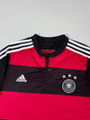 Adidas Germany National Team ClimaCool Red & Black Striped Football Jersey (L)