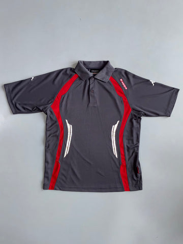 Kappa | Color-Block Polo Grey/Red | (M)