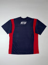 Napoleone LAN 55 Motors Triumph Racing Navy & Red Graphic T-Shirt (2XL)