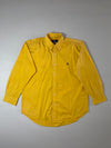 Polo Ralph Lauren Blake Yellow Cotton Long Sleeve Button-Down Shirt (2XL)