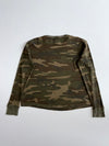 Gap Camo Print Waffle Thermal Long Sleeve Tee(2XL)