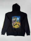 Jurassic World Universal Studios Black Zip-Up Hoodie (L)