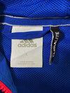 Adidas Blue 3-Stripes Hooded Windbreaker Jacket (M)