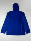 Adidas Blue 3-Stripes Hooded Windbreaker Jacket (M)