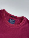 Abercrombie & Fitch Muscle Fit Long Sleeve Tee Maroon (M)