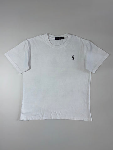 Polo Ralph Lauren White Pony Logo T-Shirt (L)
