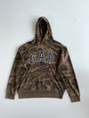 Gap Camo Print Arch Logo Hoodie Green Men’s (2XL)