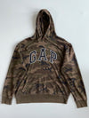 Gap Camo Print Arch Logo Hoodie Green Men’s (2XL)