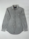 Polo Ralph Lauren Grey Denim Chambray Slim Fit Shirt Women’s (S)