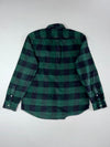 Gap Green & Black Buffalo Check Flannel Shirt (L)