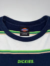 Dickies Navy Multicolor Striped T-Shirt  (XL)