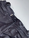 Hein Gericke Leather Panel Motorcycle Pants Black knee padded (L:41 W:38)