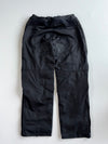 Hein Gericke Leather Panel Motorcycle Pants Black knee padded (L:41 W:38)