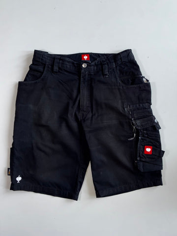 Engelbert Strauss Motion Cargo Work Shorts Black Men’s (L:22 W:32 )